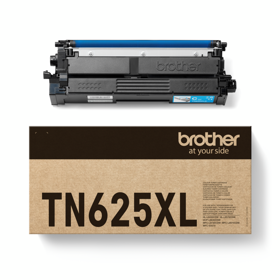 Brother TN625XLC – Cyan