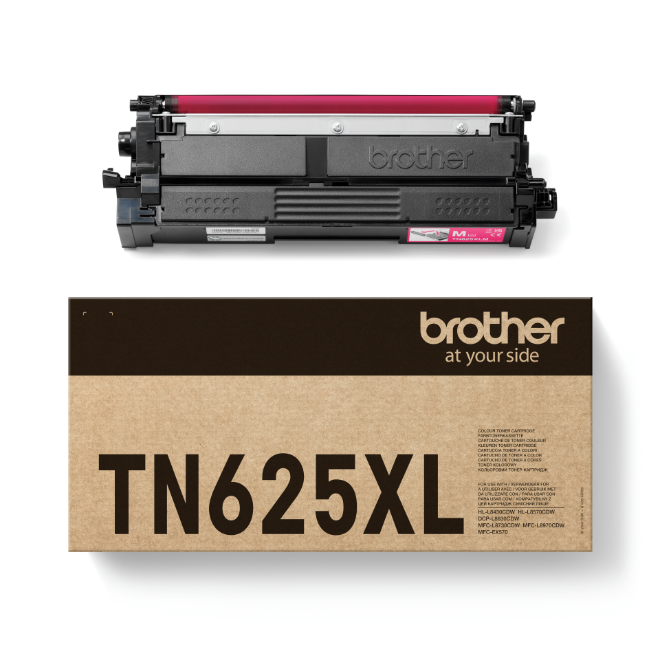 Brother TN625XLM – Magenta
