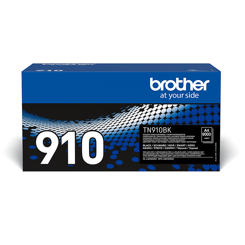 Brother TN910BK Originaltoner Schwarz